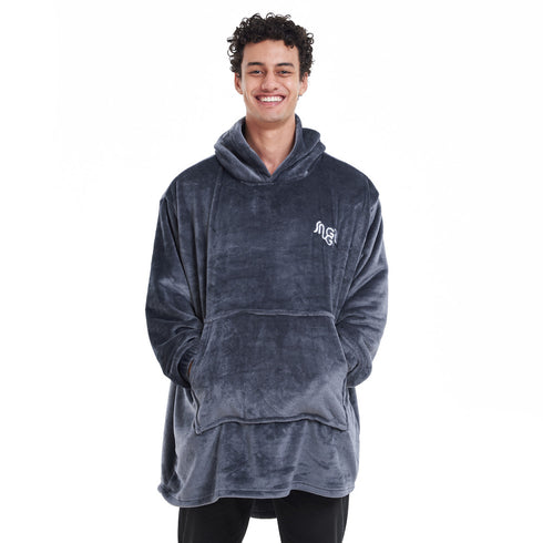 Snuggs Blanket Hoodie Dark Grey